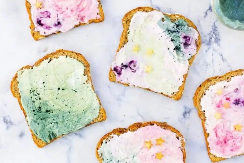 Mermaid Toast Photo Credit Pinterest