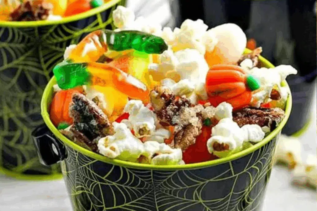 Monster Popcorn Mix Photo Credit A Dish of Daily Life