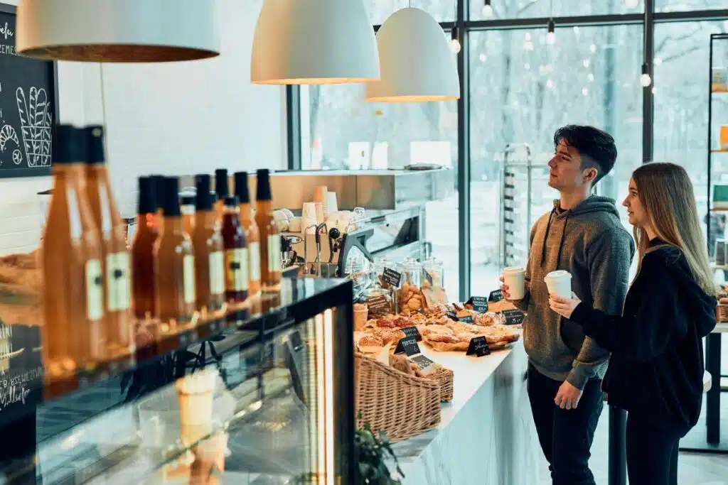 Ordering breakfast Photo Credit Canva Pro Stock Image