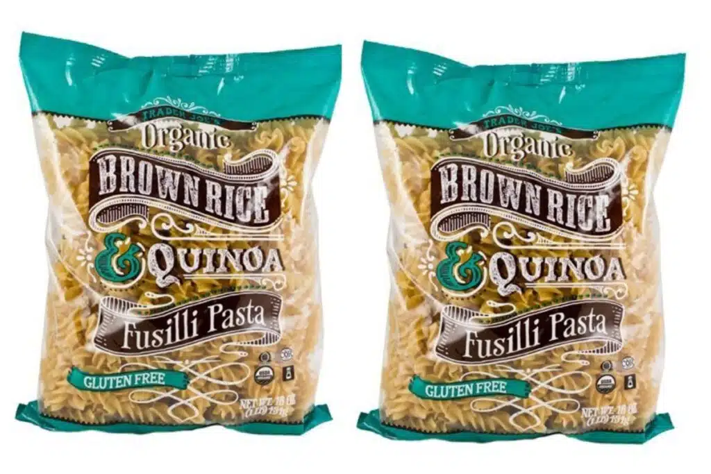 Organic Brown Rice & Quinoa Fusilli Photo Credit Trader Joes