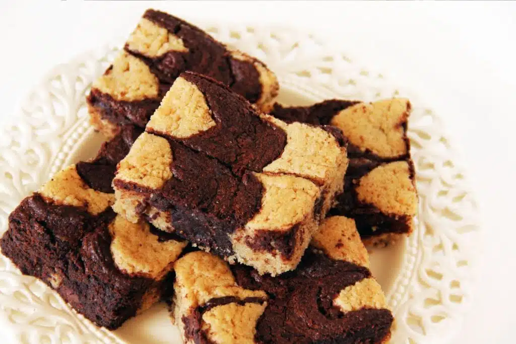 Peanut Butter Swirl Blondies Photo Credit Canva Pro Stock Image