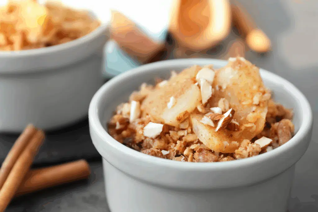 Pears crisp Photo Credit Canva pro Stock Image