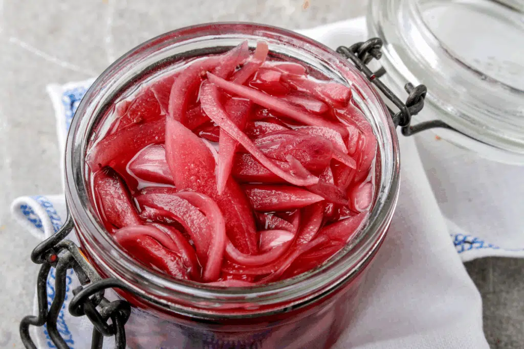 Pickled Red Onions Photo Credit Canva Pro Stock Image