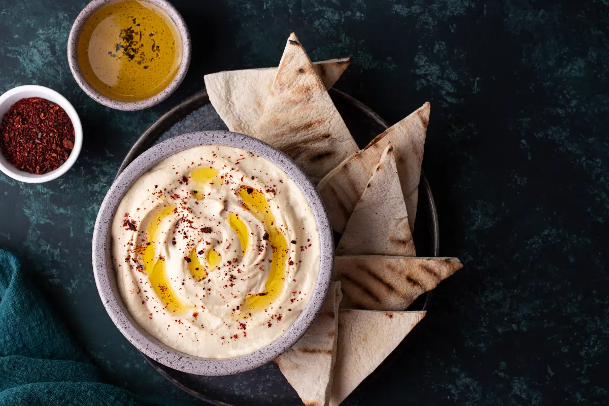 Pita hummus Photo Credit Canva Pro Stock Image