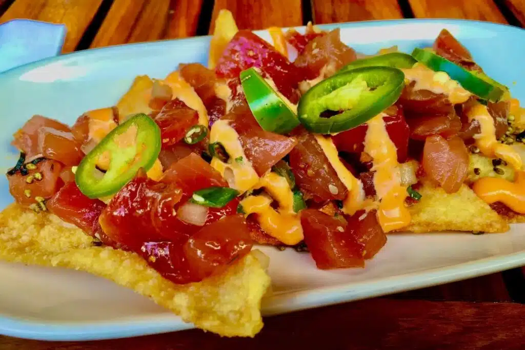 Poke Nachos Photo Credit Cooking Sessions