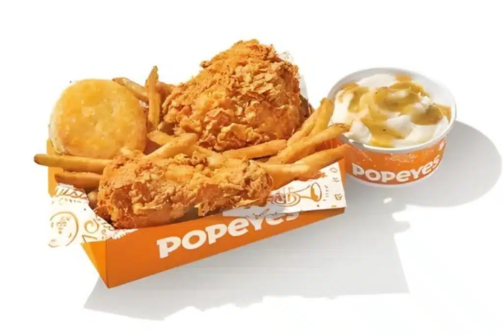 Popeyes 2 Piece Tenders Combo Photo Credit Popeyes