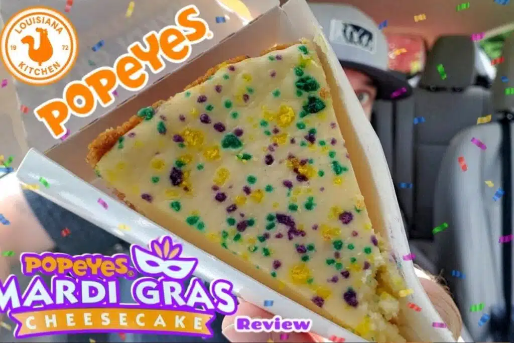 Popeyes’ Mardi Gras King Cake Photo Credit You Tube