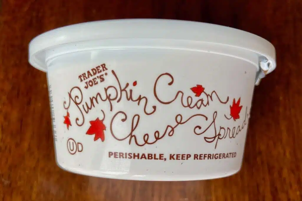 Pumpkin Cream Cheese Spread Photo Credit Club Trader Joes