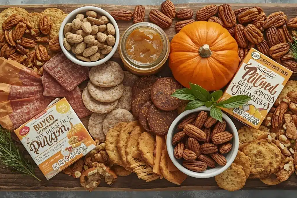 Pumpkin Spice Charcuterie Board Photo Credit Canva Pro Stock Image