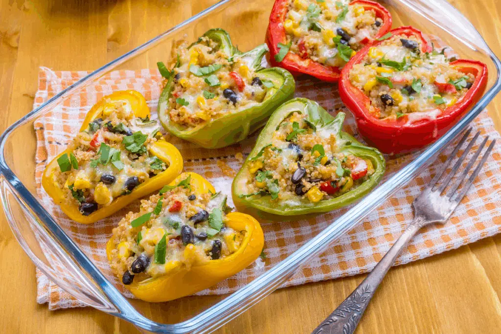 Quinoa Stuffed Peppers Photo Credit Canva Pro Stock Image