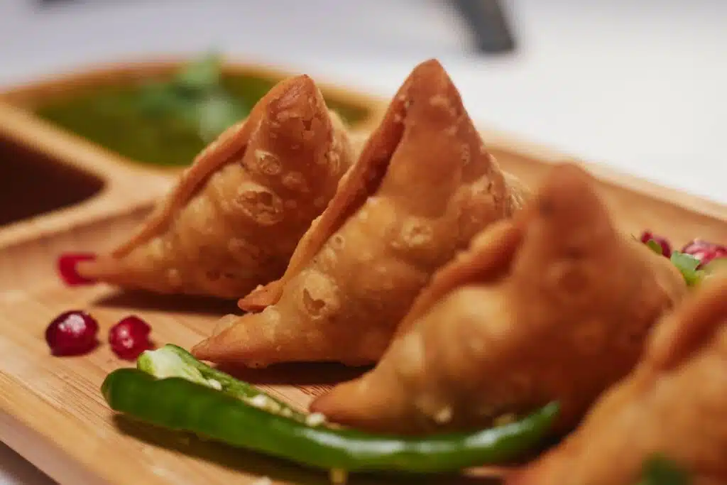 Samosa Style Dumplings Photo Credit Macaonews