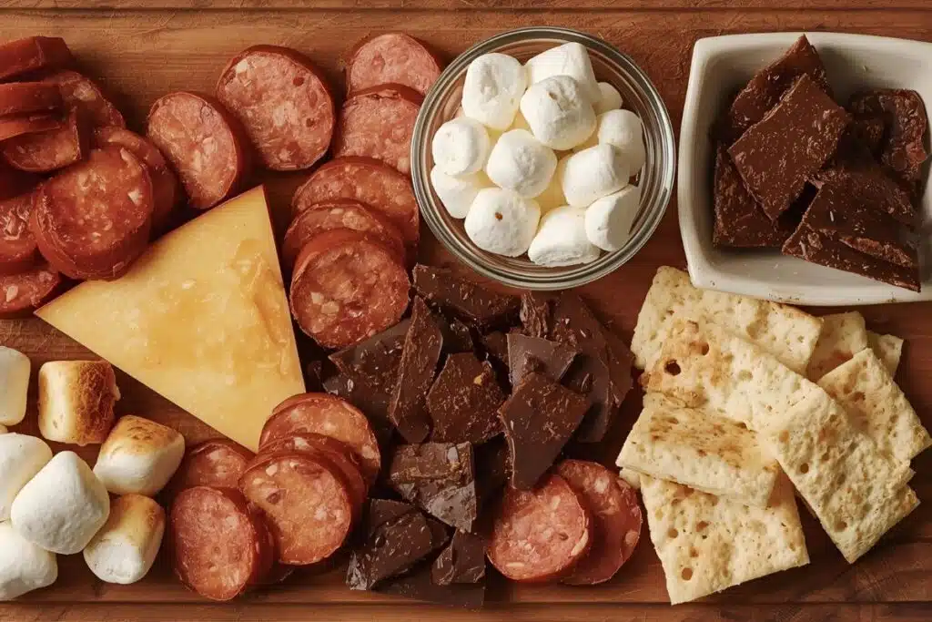 Smores Charcuterie Board Photo Credit Canva Pro Stock Image