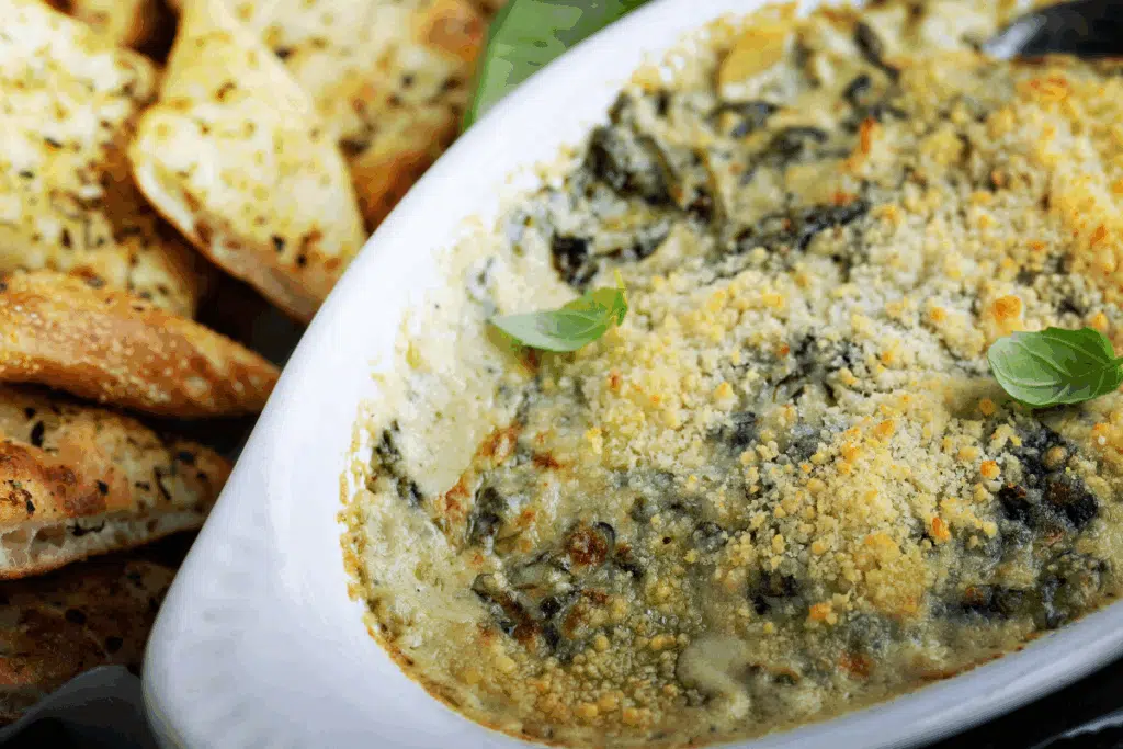 Spinach and Artichoke Pasta Bake Photo Credit Canva Pro Stock Image