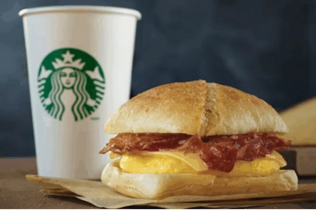 Starbucks Bacon, Gouda & Egg Sandwich Photo Credit Pinterest