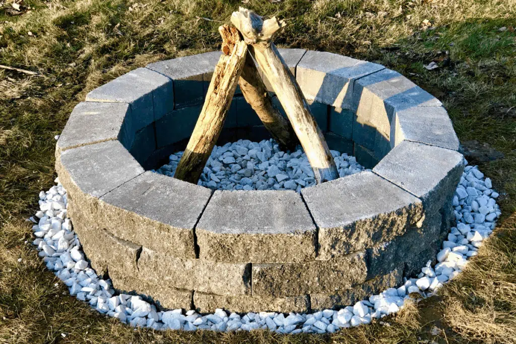 Stone Firepit Photo Credit Canva Pro Stock Image