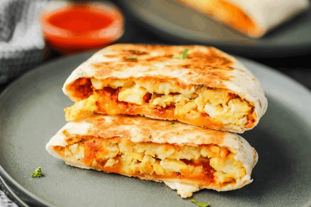 Taco Bell Breakfast Crunchwrap Photo Credit Grill on a Dime