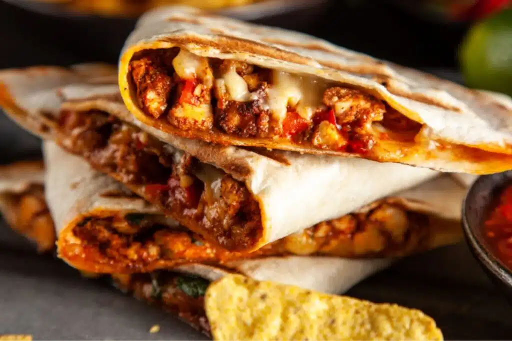Tandoori Chicken Quesadillas Photo Credit Musilini