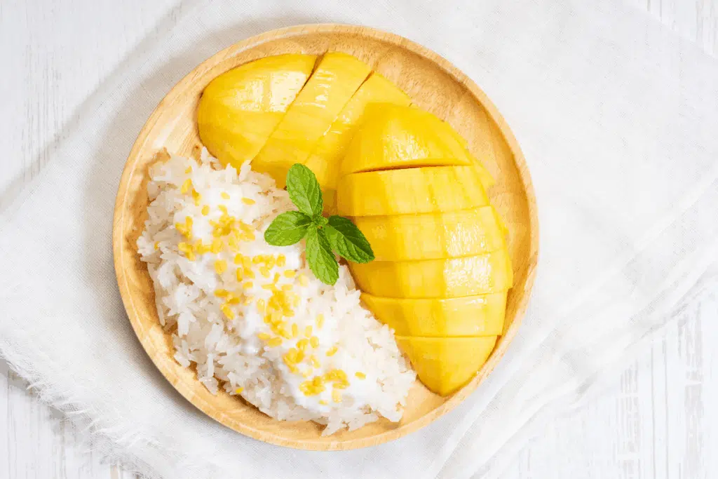 Thai Mango Sticky Rice Photo Credit Canva Pro Stock Image