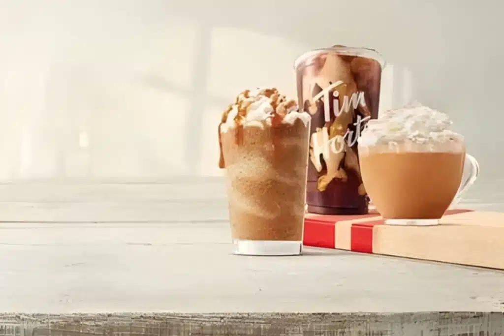 Tim Hortons Maple Latte Photo Credit actualitealimentaire.com