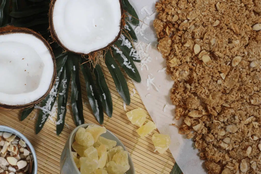 Tropical Coconut Pineapple Photo Credit Canva Pro Stock Image