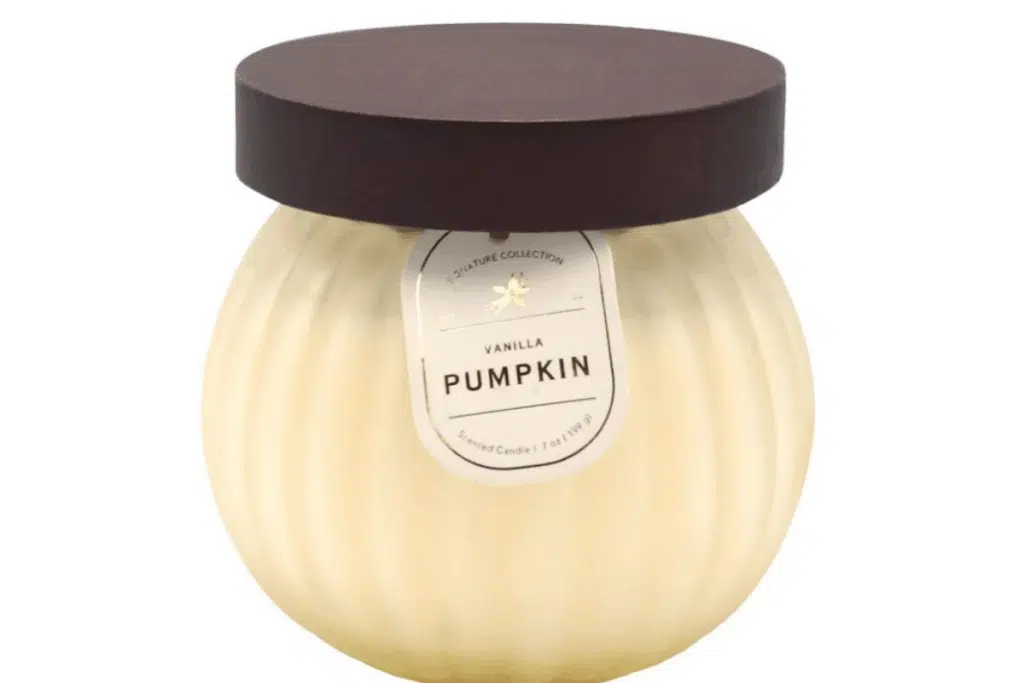 Vanilla Pumpkin Candle Photo Credit At Home Store