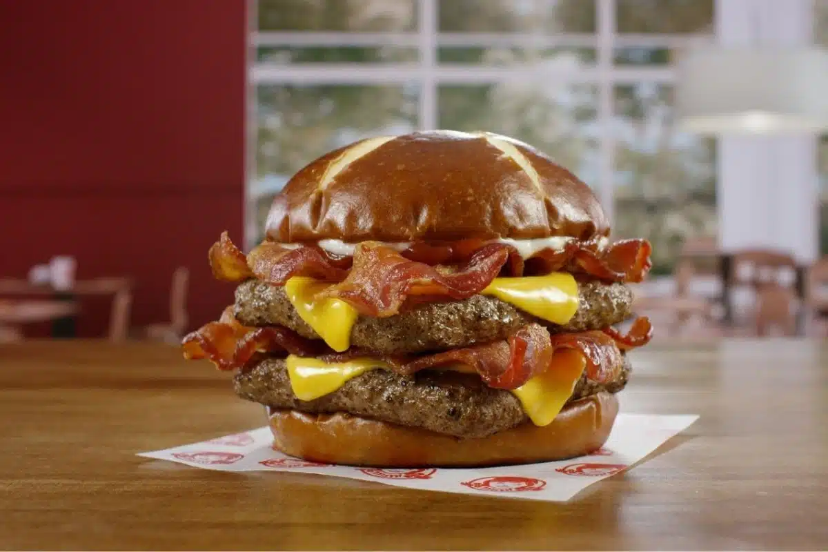 Wendy’s Pretzel Baconator Photo Credit The Daily Meal