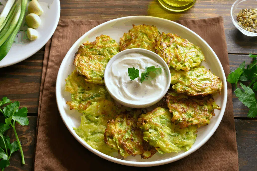 Zucchini Fritters Photo Credit Canva Pro Stock Image