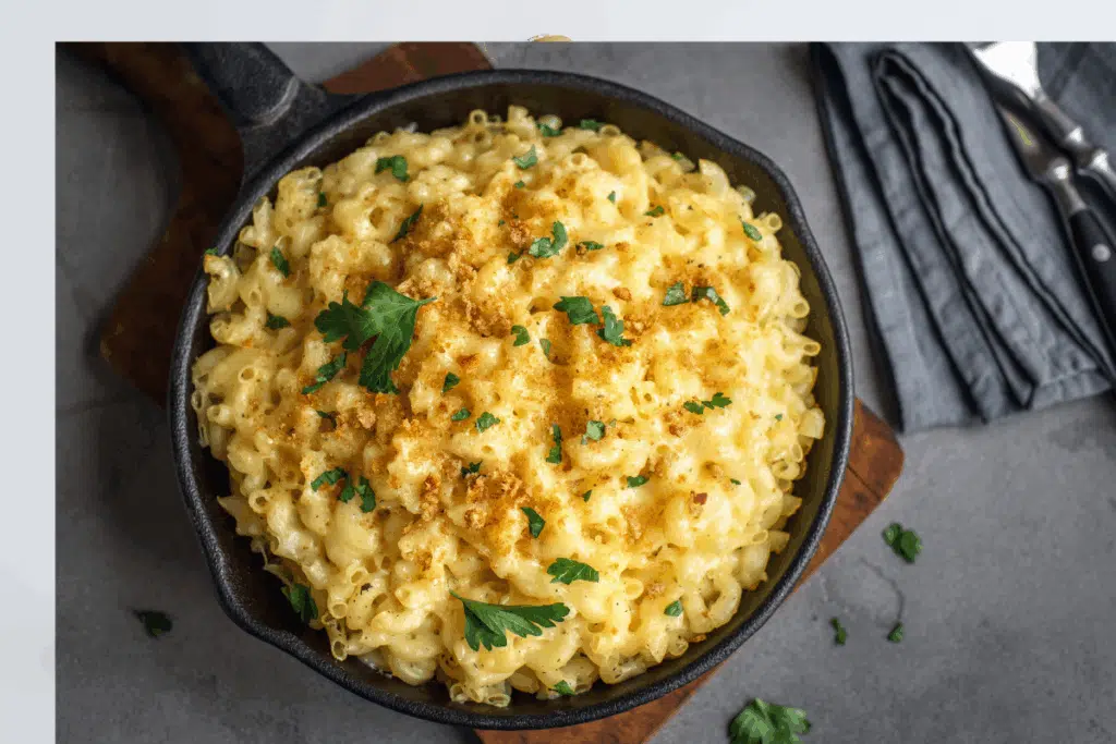adding bread crumbs mac Photo Credit Canva Pro Stock Image