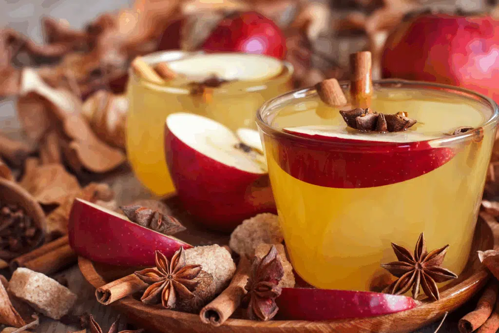 apple cinnamon water Canva Pro Stock Image