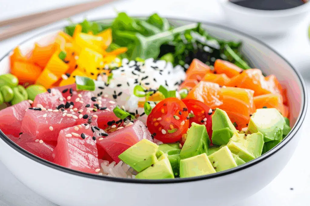 breakfast rice bowls Canva Pro Stock Image