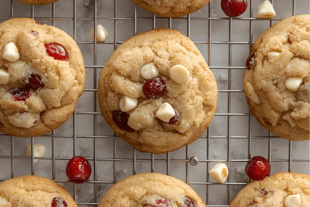 cranberry white chocolate chip Cookies Photo Credit Canva Pro Stock Image