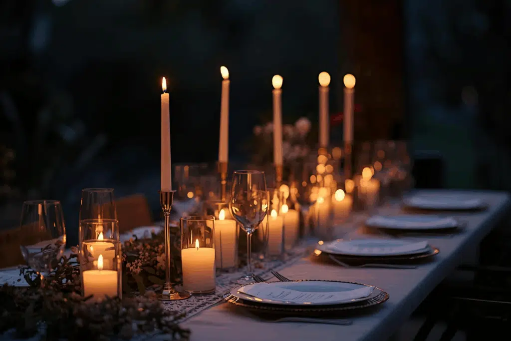 evening place setting Photo Credit Canva pro Stock Image