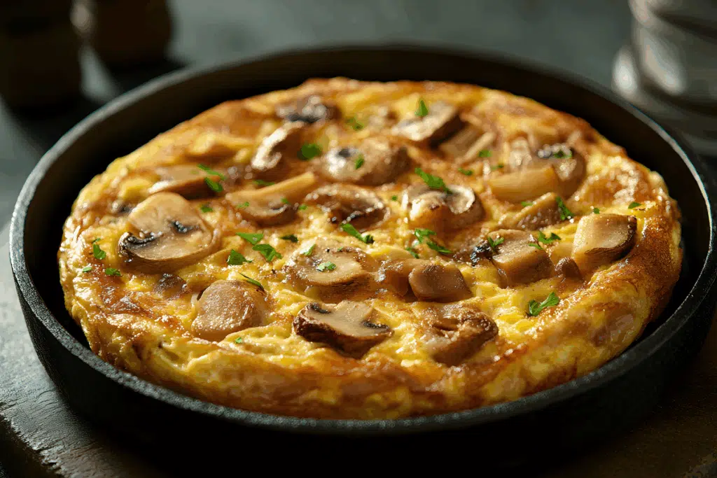 mushroom Omelet Photo Credit Canva Pro Stock Image