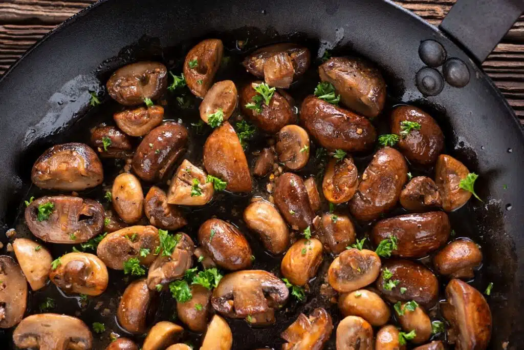 mushrooms saute Photo Credit Canva Pro Stock Image