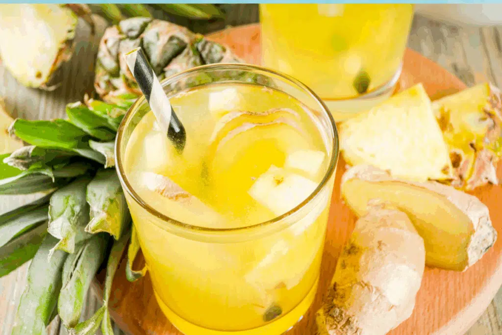 pineapple ginger water Photo Credit Canva Pro Stock Image