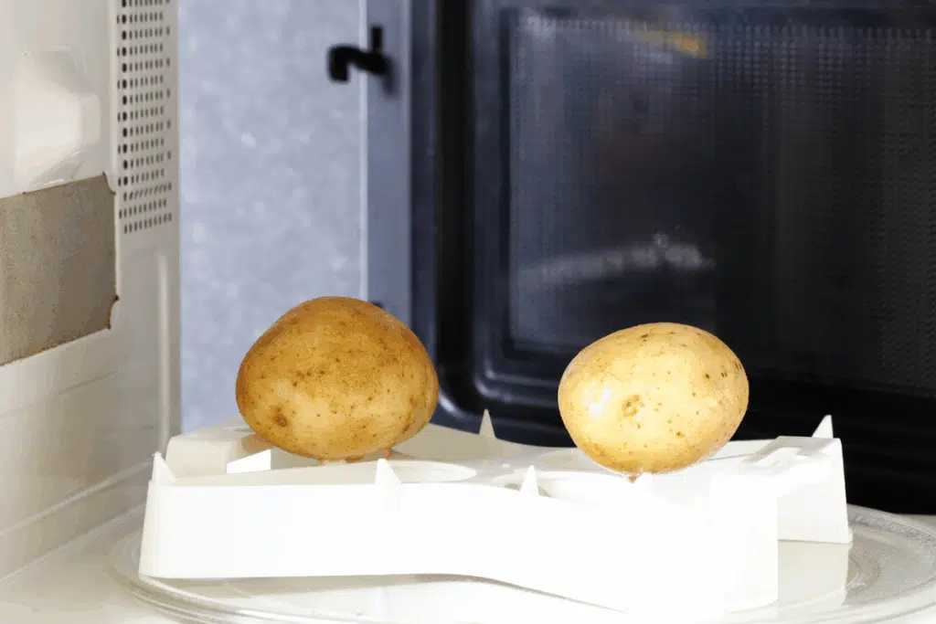 potato in microwave Photo Credit Canva Pro Stock Image