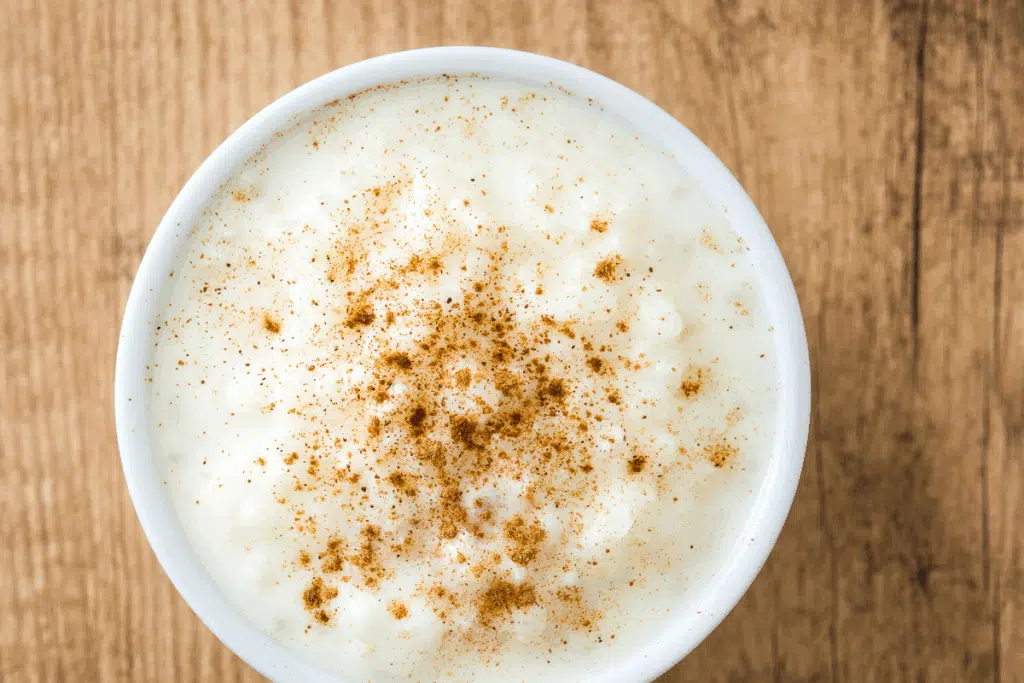 rice pudding Canva Pro Stock Image