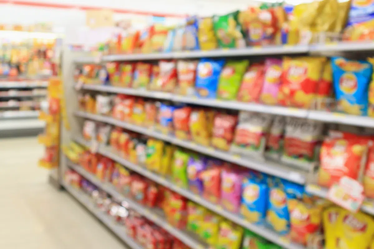 snacks at grocery store Photo Credit Canva Pro Stock Image