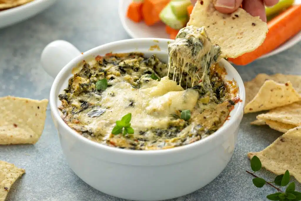 spinach artichoke dip Photo Credit Canva Pro Stock Image