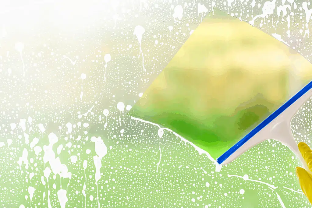 squeegee shower Photo Credit Canva Pro Stock Image