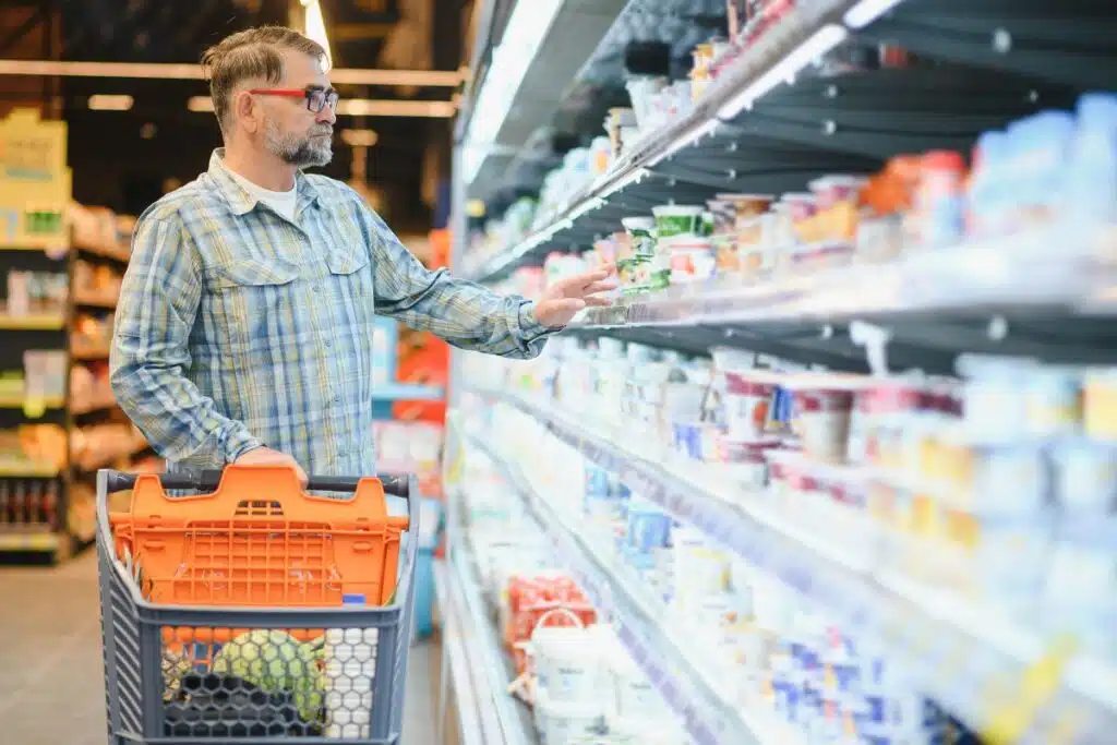 yogurt grocery store packaging Photo Credit Canva Pro Stock Image