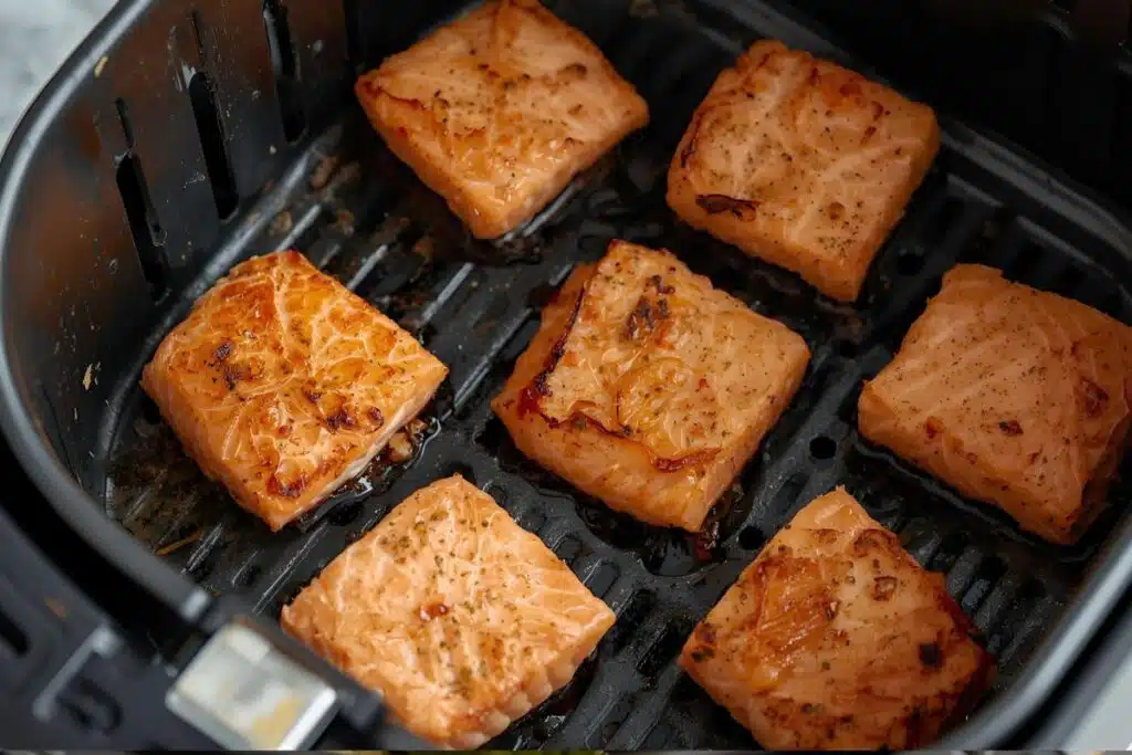 Air Fryer salmon Photo Credit Canva Pro Stock Image