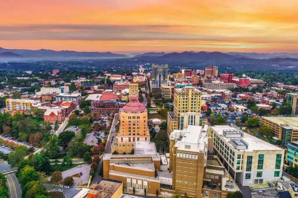 Asheville, North Carolina Photo Credit Canva Pro Stock Image