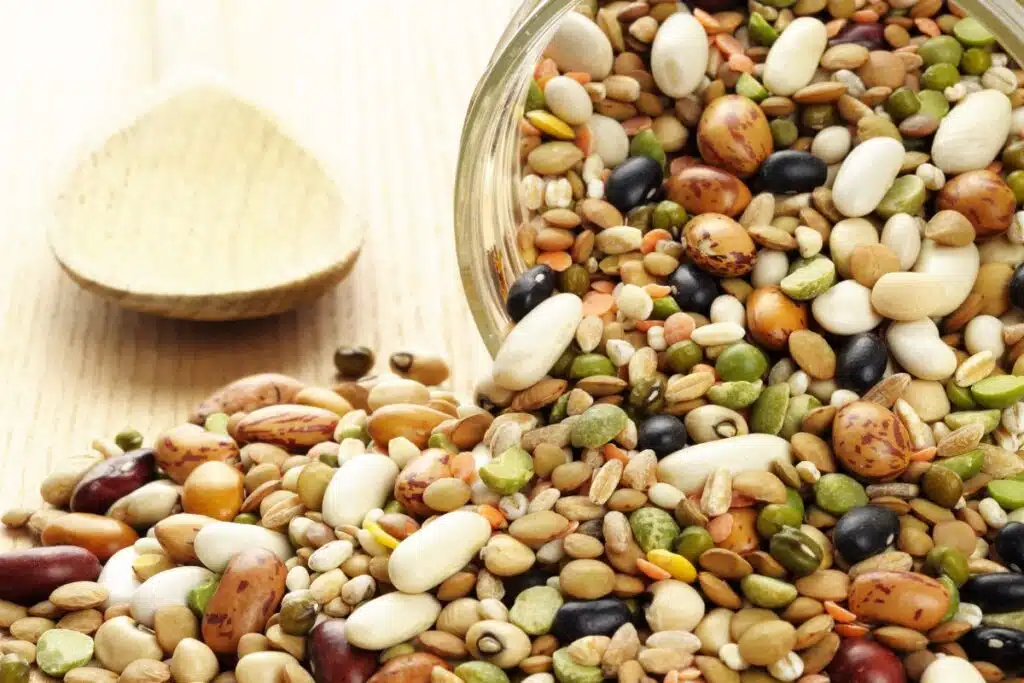 Beans in a jar Photo Credit Canva Pro Stock Image