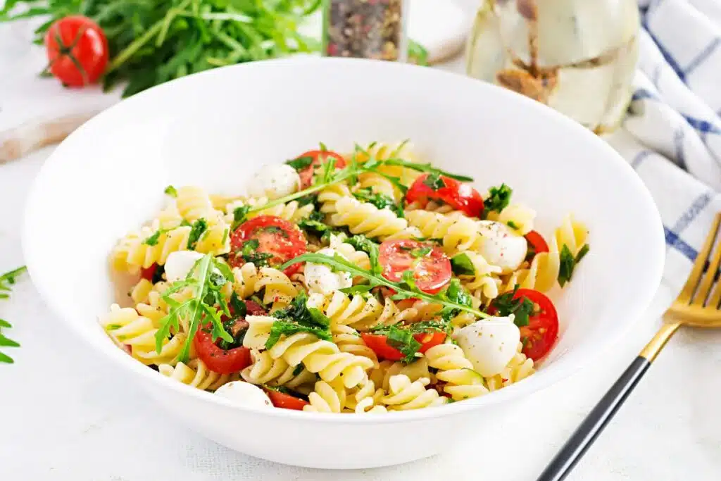 Caprese Pasta Salad Photo Credit Canva Pro Stock Image