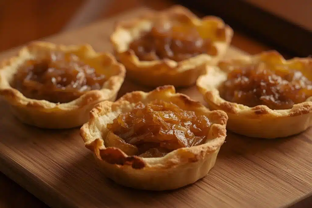 Caramelized Onion and Gruyère Tarts Photo Credit Canva Pro Stock Image