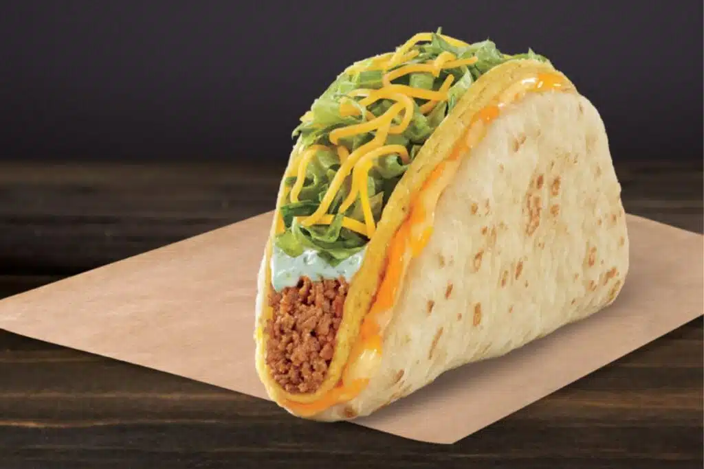 Cheesy Gordita Crunch Photo Credit Taco Bell
