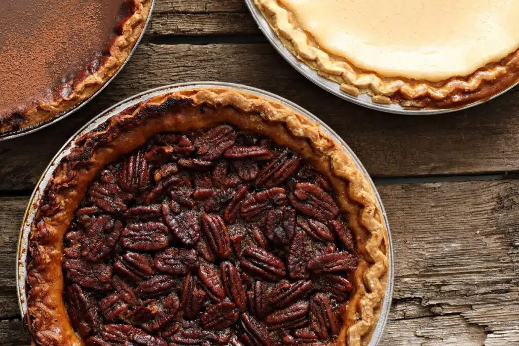 Chocolate Bourbon Pecan Tart Photo Credit Canva Pro Stock Image