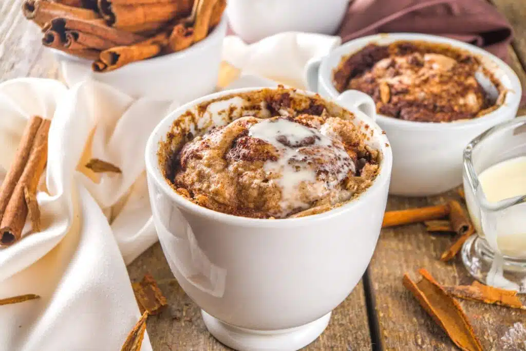 Cinnamon Roll Mug Cake Photo Credit Canva Pro Stock Image