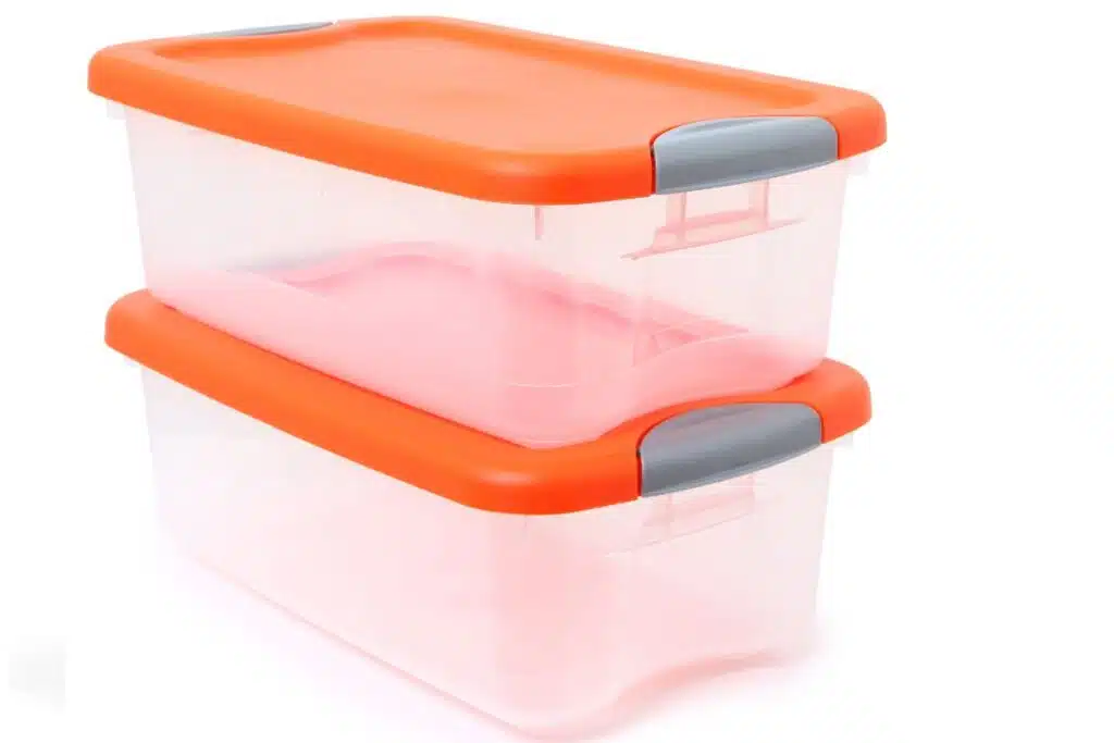 Clear containers Photo Credit Canva Pro Stock Image